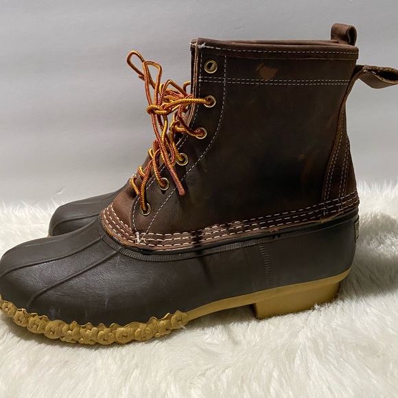 Men's Brown Duck Boots - Picture 2 of 5